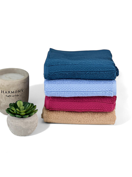 Рушник махровий Ideal Textile Косичка однотонний щільність 500 г/м2 30х50см (56860726) Чернівці - фото 2