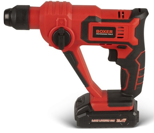 SR-147 Акумуляторний Перфоратор SDS+ 2×20,4В, 2 Режиму, 2 Акум 3,0Ач, Набір Свердл, Муфта, Кейс Одеса - фото 4