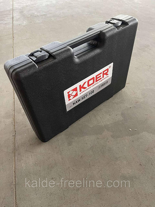 Набір аксіального прес-інструмента для натяжного фітинга KOER KAW.SET-100 Харків - фото 2