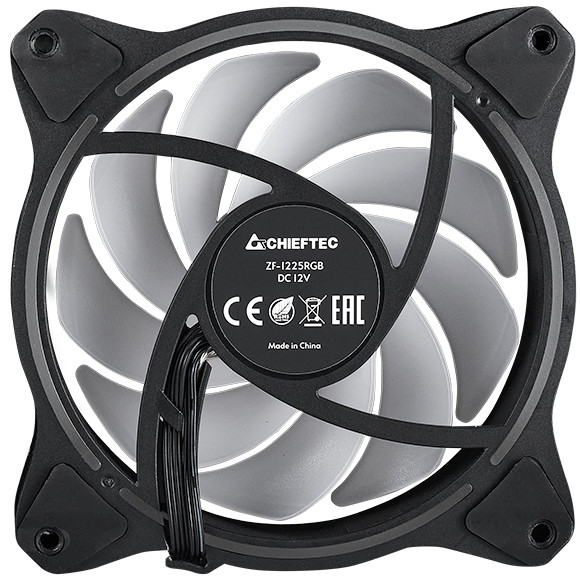 Вентилятор для корпуса 120mm Chieftec ZF-1225RGB-R PWM Reversible Винница - изображение 3