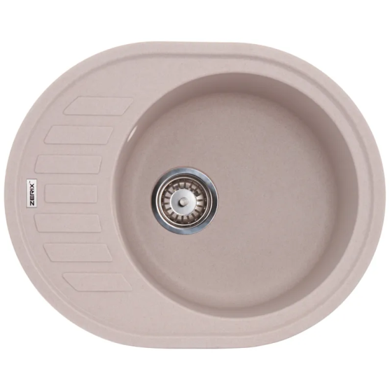 Мийка кухонна Zerix ZS-6250R-06 Бежева (ZX4549) Київ