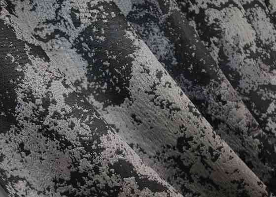 Комплект готовых штор VR-Textil Мрамор Al-7 № 1464ш Серый с черным 150х290 см 2 шт (33-0327) Киев