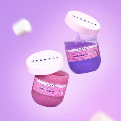 Гель для душа Mermade Magic Unicorn Слаймовый 200 г (4823122900739) Винница - изображение 6