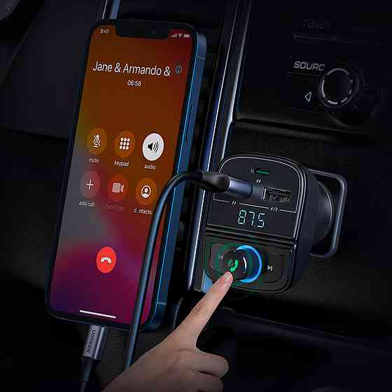 FM-модулятор и зарядка UGREEN CD229 с картоприемником Киев