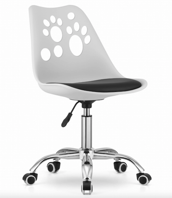 Офісне крісло Leobert Print біло-чорний Киев - изображение 1