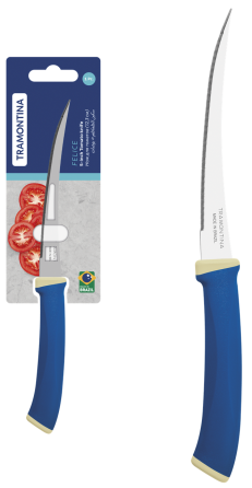 Нож для томатов Tramontina Felice blue, 123 мм (7081463) Киев