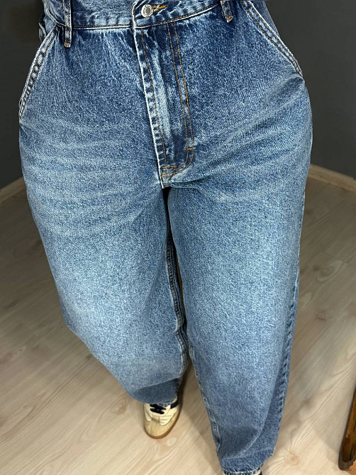 Джинси жіночі It’s Basic 2952-4 skater baggy банани з косими кишенями світло-сині, світло-синій, 34, 34, 71 см, 100 см Київ - фото 14