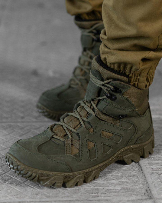 Зимние тактические ботинки troya на флисе ВТ0457 Одесса - изображение 9