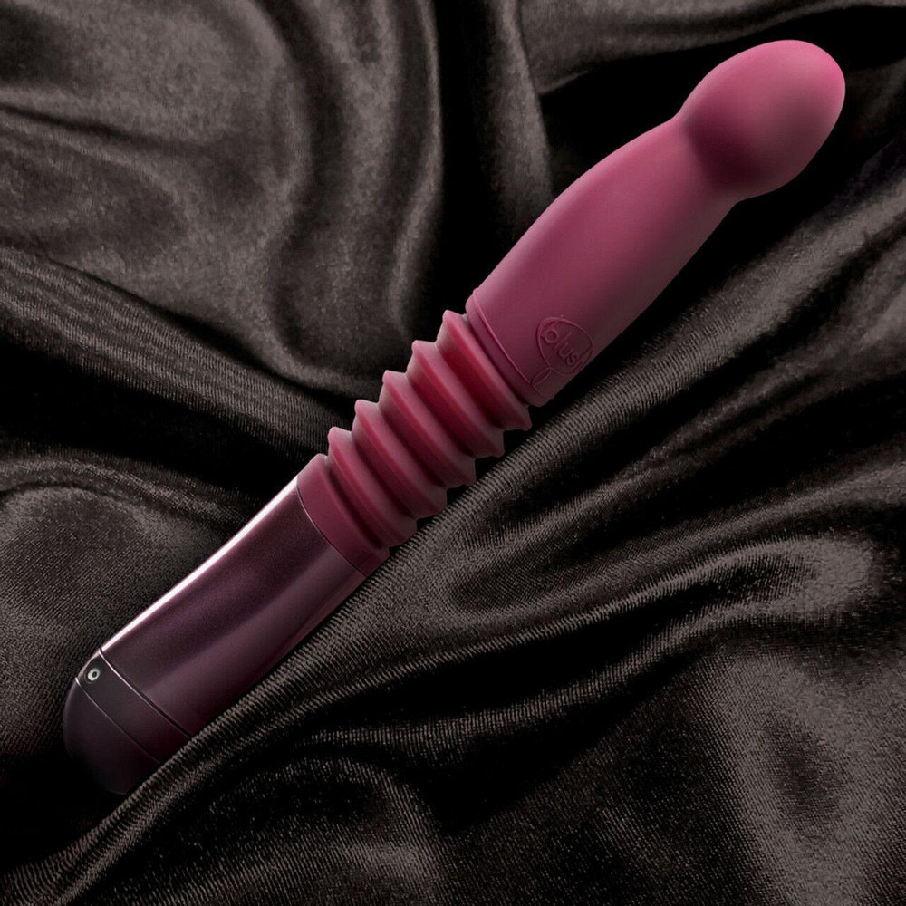 Пульсатор для точки G Blush Temptasia – Trixie Thrusting Dildo – Wine Red, 3 швидкості Sex Aura Київ - фото 8