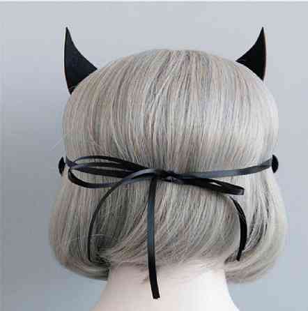 Маска карнавальна на обличчя із фетру one size чорний Київ