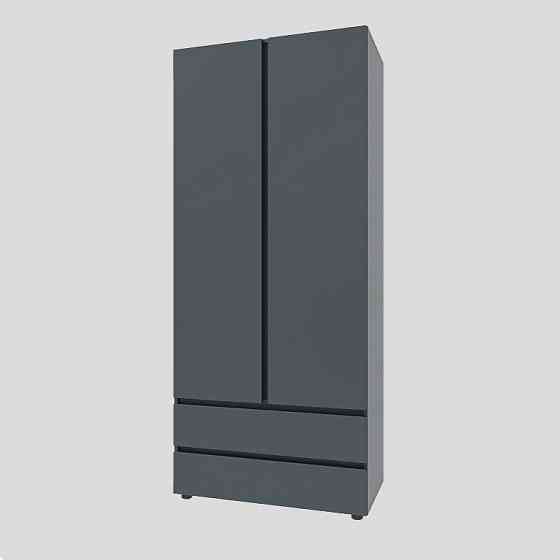 Шкаф двухдверный Эверест ШЛ-2 Лайт Графит (DTM-4912) Днепр