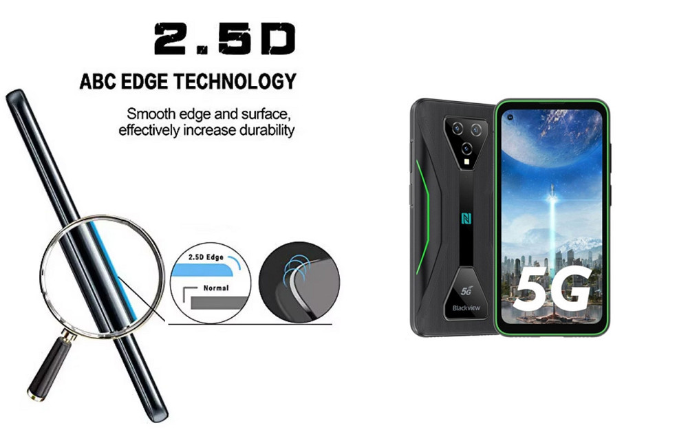 Защитное стекло ArmorGlass для Blackview BL5000 5G – устойчивое к царапинам и ударам Киев - изображение 2