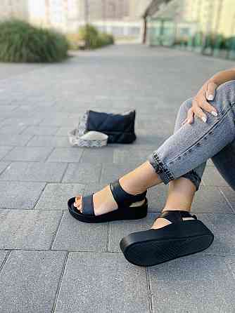 ARLEN Босоніжки жіночі ARLEN Бос-02 чорні (літо, шкіра натуральна) (3746) Коломыя