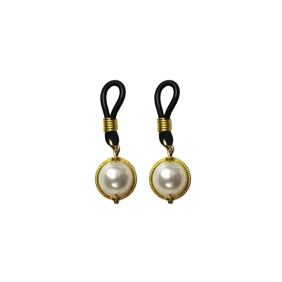 Прикраса на соски Art of Sex - Golden Night, колір білий Львів - фото 1