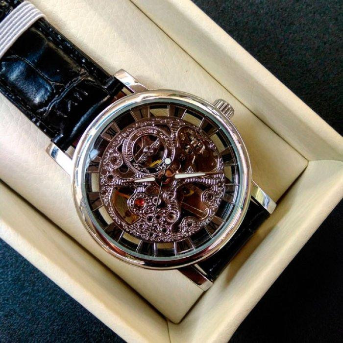 Женские наручные классические часы Winner Silver II Винница - изображение 6