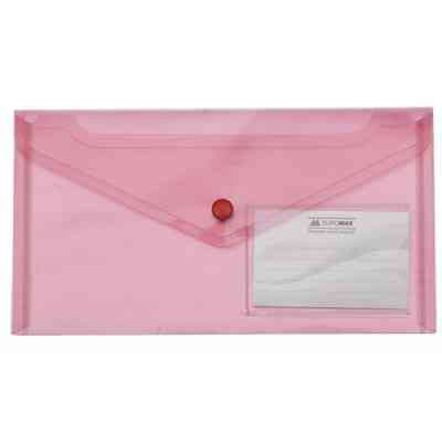 Папка - конверт Buromax DL (240x130мм) TRAVEL, red (BM.3938-05) Винница