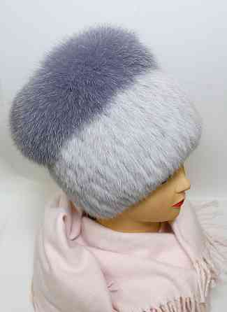 Шапка женская меховая кубанка Rex Медея Серый Харьков