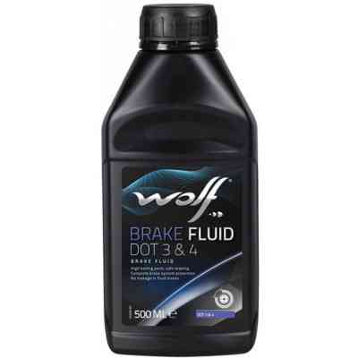Тормозная жидкость Wolf BRAKE FLUID DOT 34 500мл (8307706) Винница