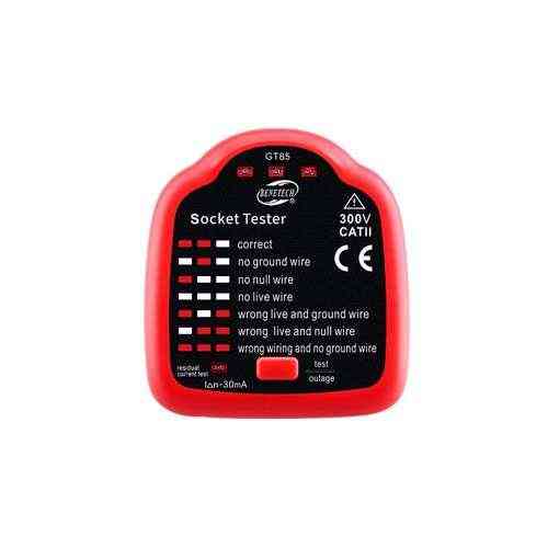 Тестер розеток с функцией проверки УЗО BENETECH GT85 Одесса