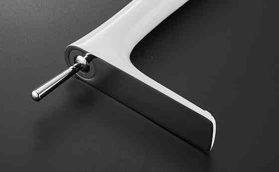 Смеситель для умывальника WanFan люкс качества, кран для ванной комнаты, керамический картридж Хромированный Каменец-Подольский