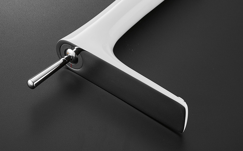 Смеситель для умывальника WanFan люкс качества, кран для ванной комнаты, керамический картридж Хромированный Каменец-Подольский - изображение 5