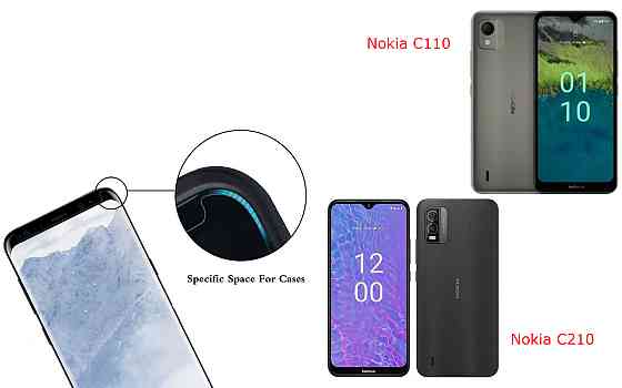 Захисне скло HyperGlass Pro для Nokia C110, Nokia C210 – максимальна чутливість та захист Київ