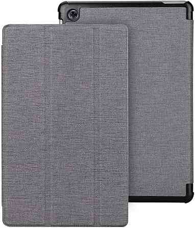 Фірмовий чохол-книжка Foluu для Huawei MediaPad M5 Lite 10.1 Рожевий Дніпро