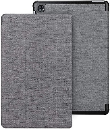 Фірмовий чохол-книжка Foluu для Huawei MediaPad M5 Lite 10.1 Рожевий Дніпро - фото 1