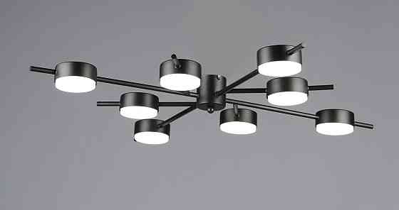 VALESO Люстра стельова світлодіодна на 8 плафонів VALESO N6717/8 GX53 Чорний N6717/8 Коломия