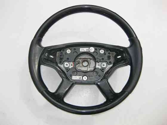 Mercedes-Benz  A2214606503 9E38 Рульове колесо - кермо чорна шкіра Designo з деревом рояльний лак чорний S-Class W221 Одеса