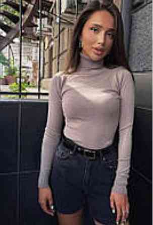 Женский повседневный гольф хлопок, кашемир Меланж Одесса