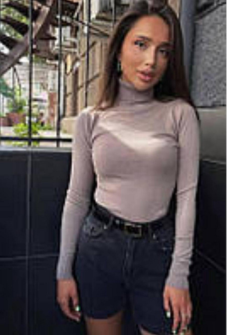 Женский повседневный гольф хлопок, кашемир Меланж Одесса - изображение 1