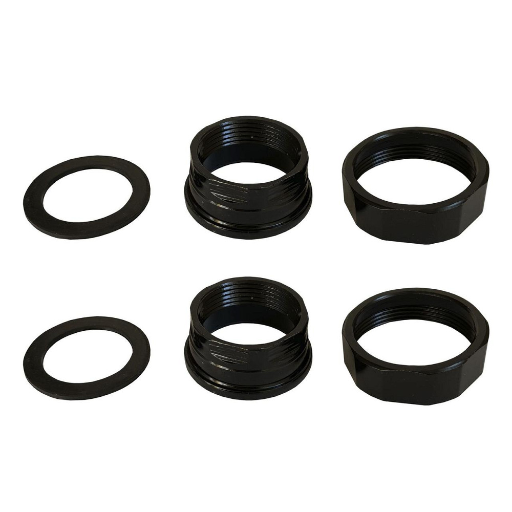 Комплект гаек 2″ - 1 1/4″ сталь (2 шт) (8415) (000008415) Киев - изображение 1