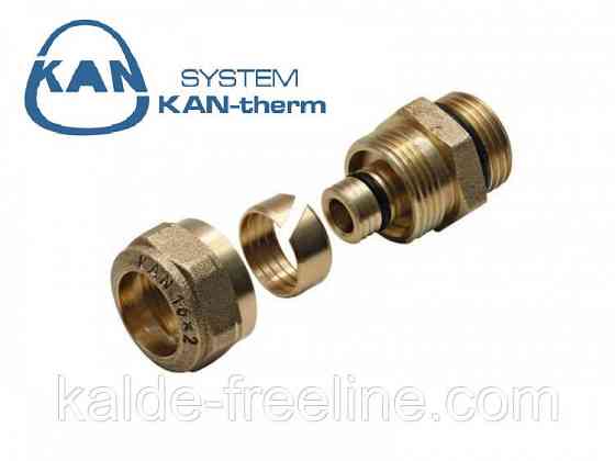 Соединитель KAN-therm свинчиваемый НР 14x2 G1\2