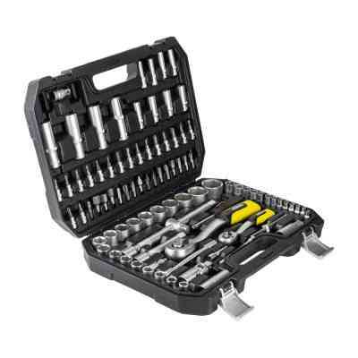 Набір інструментів Sigma насадок торцевих та біт 1/4&quot;, 1/2&quot; 94шт CrV mid (6003761) Вінниця