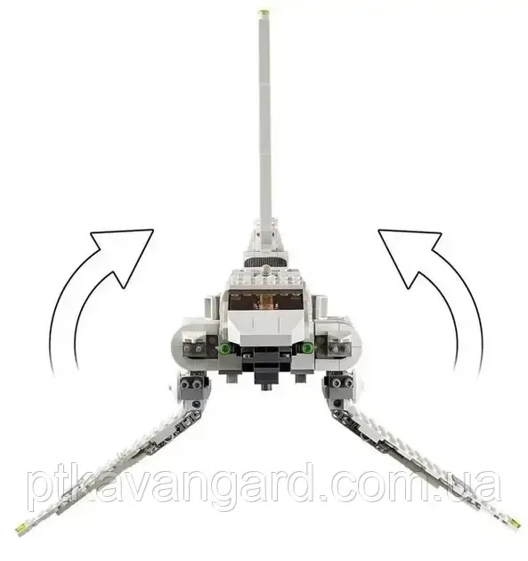 Конструктор Star Wars Імперський шатл Тайдіріум 678 деталей 60072 Хмельницький - фото 4