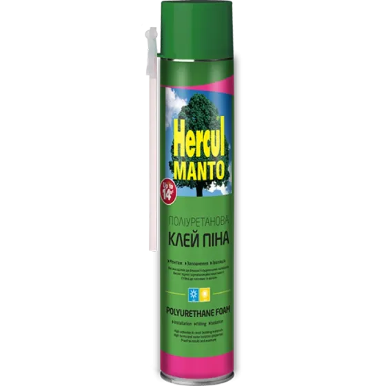 Клей-піна монтажна ручна Hercul STD Manto 800 мл Київ