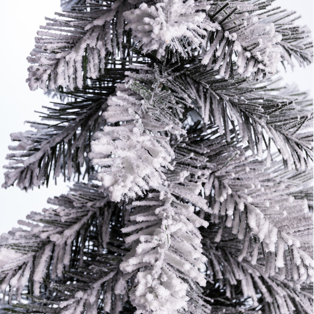 Lugi Штучна міні ялинка "Снігова королева" засніжена на пластиковій підставці 55 см SOK-M-05-2 Коломыя - изображение 5