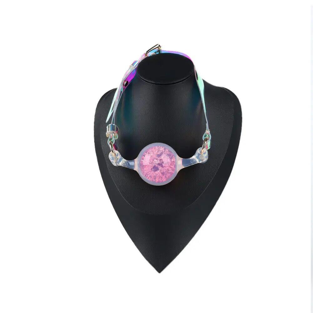 Кляп Liebe Seele Crystal Ball Gag - Pink (Small Ball) Sex Aura Киев - изображение 4