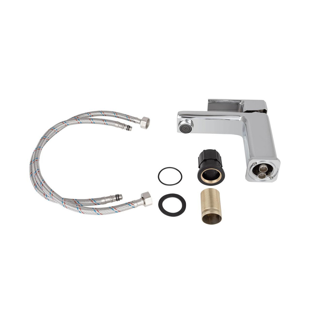 Змішувач для раковини Lidz Dozorca 001 (k35) LDDOZ001CRM45403 Chrome Київ - фото 4