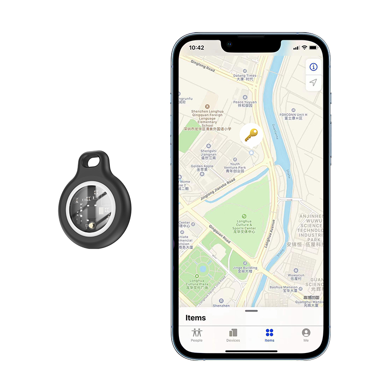 Трекер HOCO E91 Tiger intelligent positioning anti-lost device White Одесса - изображение 8