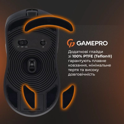 Мишка GamePro Genesis Ranker Wireless/Bluetooth/USB Black (GM012B) Вінниця - фото 2