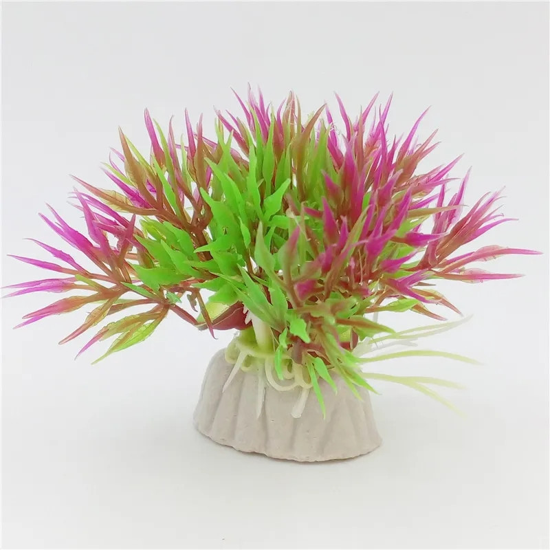 Искусственные растения для аквариума 5 см зеленый Киев - изображение 1