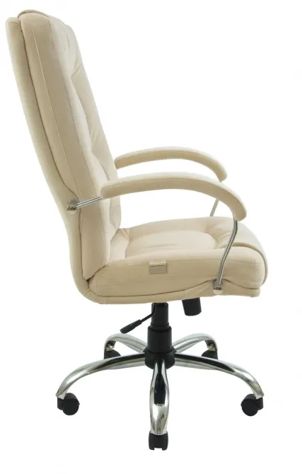 Офісне Крісло Керівника Richman Alberto Velur Хром М3 MultiBlock Бежевий Київ - фото 3