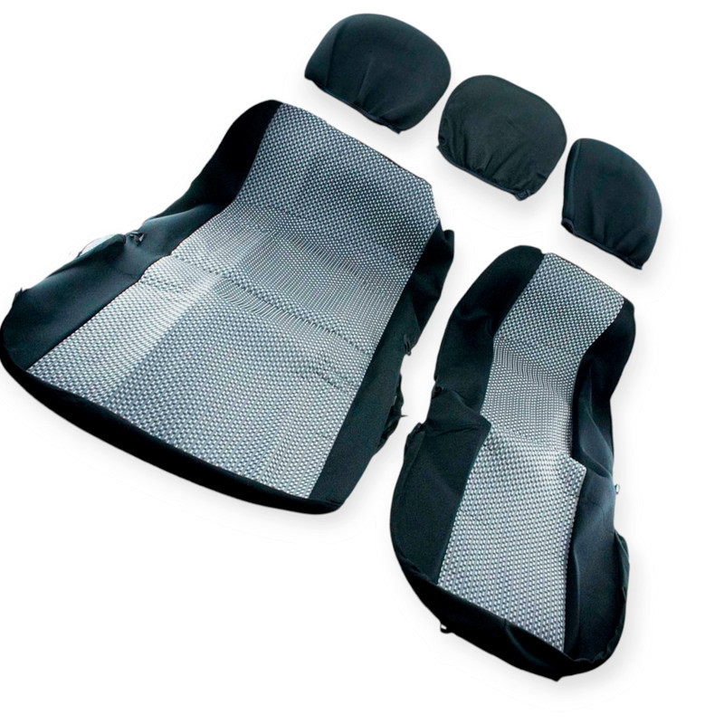 Чохли універсальні. 2+1 передні universal b coper, bus сірі тканина салону Мукачево - фото 1