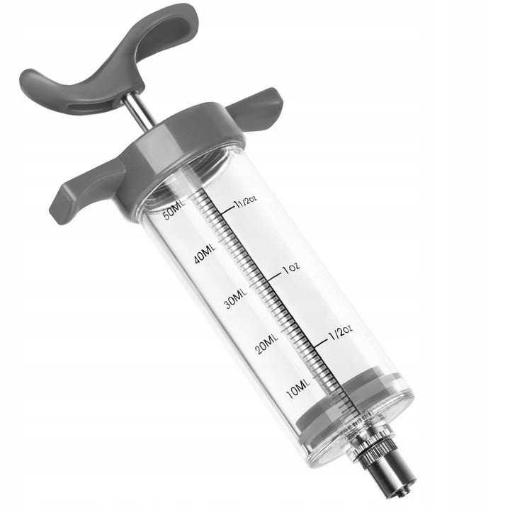 Кухонный шприц 50 мл для инъекции маринада в мясо с 3 иглами Ruhhy (23055) Нововолынск - изображение 3