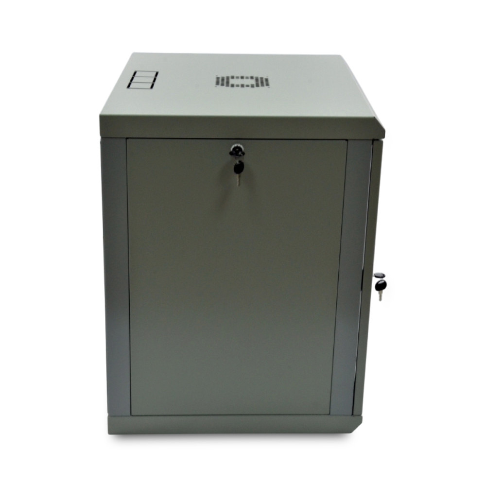 Шафа серверна SteelNet 12U 600 x 450 для мережевого обладнання (скло, сірий) Київ - фото 3