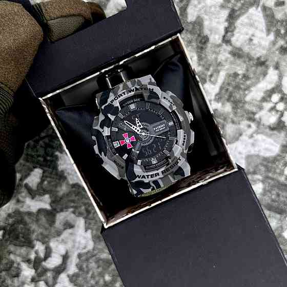 Patriot 005CMGYSU ЗСУ Сірий камуфляж Паракордовий ремінець Army Green + Коробка SBR Київ