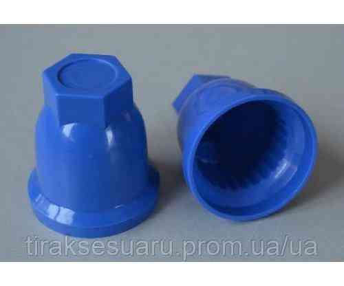 Ковпачок на гайку колеса 33 синій Ковпачок на гайку 33 Ковпачок на 33 гайку Луцьк