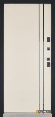 Вхідні двері з терморозривом Abwehr Termix Supreme LP12 Метал Lampre Дуб темний+ Плівка Vinorit 960*2050 мм Київ - фото 2